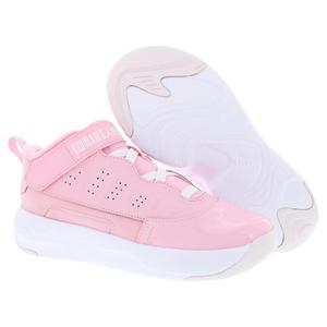 Chaussures de basketball pour filles For Max Aura 7 PS, doublure en mesh, souplesse moyenne, rose blanc nacré - Product Image 4
