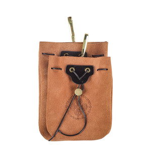 EA443 Custom Logo all'ingrosso con coulisse sacchetto di tabacco da uomo <span class=keywords><strong>Vintage</strong></span> accessori in pelle Kit da fumo borsa scatola per sigari - Product Image 3