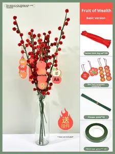 Макарон, тюльпан ручной работы, Набор для изготовления букетов, утолщенные стебли из синели для творческого подарка, набор игрушек для времяпрепровождения - Product Image 6