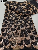 Dentelle perlée en tulle Supoo Chine Portugal avec broderie luxueuse et paillettes pour robes de mariée élégantes