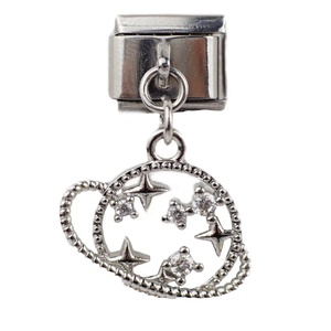 New Italian Style Modular <b>Bracelet</b> Pendant Series Personalized Assembly Chain Silver <b>Love</b> Stainless Steel Zircon/Diamond Gift - Product Image 2