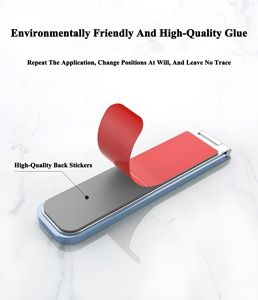 Soporte Plegable Ultrafino e Invisible para Teléfono, de Aluminio, con Adhesivo Nano, Soporte Adhesivo para Teléfono con Manos Libres, con Logotipo Personalizado - Product Image 4