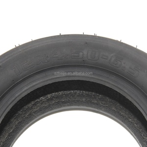 ล้อสกู๊ตเตอร์แบบไม่มียางใน ขนาด 12x4.50-6.5 ทนทานต่อการสึกหรอ พร้อมอุปกรณ์เสริมยางสุญญากาศสำหรับสกู๊ตเตอร์ไฟฟ้าและสกู๊ตเตอร์เด็ก ทำจากยาง - Product Image 4