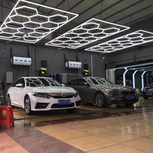ضوء سقف شبكي سداسي الشكل للبيع المباشر من المصنع لغرفة عرض السيارة وغرفة العناية بالسيارة - Product Image 5