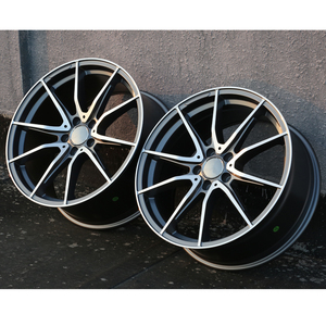 Rines de Aluminio Pintados en Negro Mate de 18-19 Pulgadas 5x112 para Mercedes W223 W222 W204 W205 W213 Clase C <span class=keywords><strong>E</strong></span> S de Repuesto - Product Image 4