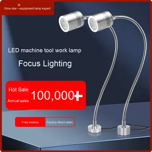 220V Mạnh Mẽ Hút Từ <span class=keywords><strong>LED</strong></span> Làm Việc Ánh Sáng Cho CNC Thiết Bị Máy Tiện Công Nghiệp Đèn Bàn Cho Máy Công Cụ Spotlight Bảo Trì - Product Image 6