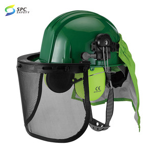 Equipo <span class=keywords><strong>de</strong></span> Protección para la Cabeza, Protector Facial <span class=keywords><strong>de</strong></span> Malla, Orejeras, <span class=keywords><strong>Casco</strong></span> <span class=keywords><strong>de</strong></span> Seguridad para Motosierra y Desbrozadora, Venta Caliente - Product Image 6