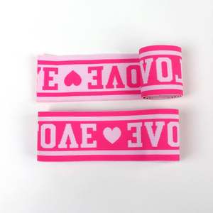 Cinta Elástica Transpirable con Logotipo JACQUARD de Color Personalizado para Ropa Interior - Product Image 6