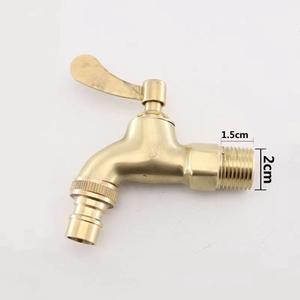 <span class=keywords><strong>Robinet</strong></span> moderne tout en cuivre verrouillable de 4/6 pouces <span class=keywords><strong>Robinet</strong></span> d'évier <span class=keywords><strong>extérieur</strong></span> antivol avec <span class=keywords><strong>clé</strong></span> en fer Surface polie pour usage en cuisine - Product Image 5