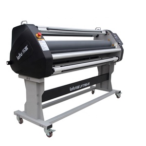 LeFu LF1700-D1 1630mm automatische warme und kalte Laminator-Klebstoff-Vinyl-Großformat-Rolle-zu-Rolle-Lamini maschine - Product Image 5