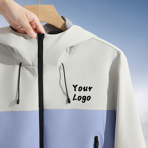 Abrigo para acampada senderismo logotipo personalizado polar táctico cortavientos impermeable hombres Softshell - Product Image 2