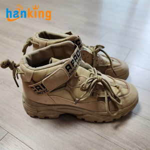 Bottes de randonnée Ehanking pour hommes, bottes de désert à plateforme tendance, confortables, antidérapantes, à tige <span class=keywords><strong>haute</strong></span>, chaussures de randonnée, bottes de travail - Product Image 6