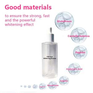 Kit de soin de la peau au sérum d'arbutine, protéines d'or, peptides, fils tenseurs, éclaircissant, correcteur de taches brunes, sérum éclatant, fourni par Cosmetics - Product Image 4