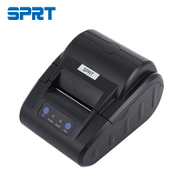 Sistema POS Esc, Impresora POS Compacta de 58 mm con Descarga de Controladores, Impresora Térmica de Recibos