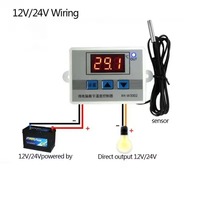 Thermostat numérique XH-W3002, interrupteur de température, contrôleur de température par micro-ordinateur