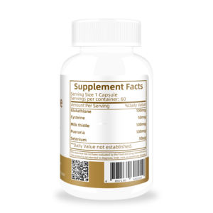 Fabricant de capsules de glutathion en marque privée : puissant antioxydant et protecteur cellulaire. Complément de glutathion pour adultes. - Product Image 2