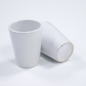 Topjlh Tùy Chỉnh 1.5Oz Trống Gốm Bắn Cốc Cao Cấp Paintable Trắng Gốm Mà Không Cần Xử Lý Cho Bar Nhà Hàng Sử Dụng Cá Nhân - Product Image 6