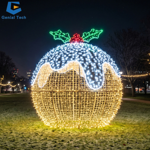 Experiencias Inmersivas de Esculturas Luminosas Navideñas, Luces Festivas Personalizadas de Santa Claus para Parques Temáticos y <span class=keywords><strong>Destinos</strong></span> Turísticos - Product Image 4