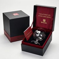 Verre à Cognac Classique en Cristal de Qualité Supérieure, Verre à Whisky à l'Ancienne, Coffret Cadeau, Ensemble de Verres à Whisky