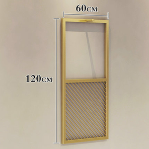 Shinny <span class=keywords><strong>Oro</strong></span> Display Hanger Stand di Abbigliamento In Acciaio Inox Cremagliera Del Metallo Cremagliera <span class=keywords><strong>Mensola</strong></span> Per Le Vendite dei Negozi - Product Image 3
