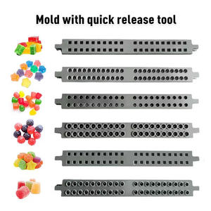 Offre Spéciale de bonbons gommeux à la gelée 3D automatique faisant l'installation de bonbons mous d'équipement nouvel état avec des composants de noyau de roulement de PLC - Product Image 5