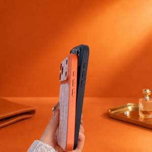 आईफोन के लिए चमड़े का फोन केस सांप की त्वचा का सबूत - Product Image 4