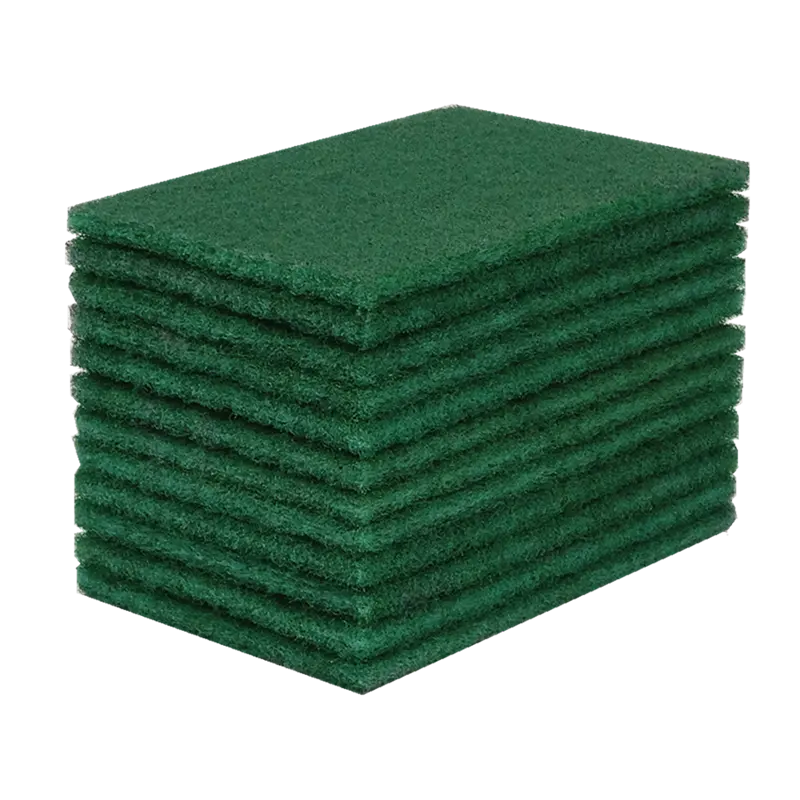 Kitchen Cleaning Abrasive Green Scouring Pad in Bulk Packing