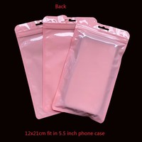 Emballage personnalisé Sac étui pour téléphone portable imprimé avec logo Paquet étui pour téléphone