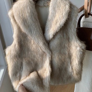 Veste Courte Slim <span class=keywords><strong>Femme</strong></span> Européenne et Américaine en Fausse Fourrure, Style Manteau Peacoat, Nouvelle Collection Printemps-Automne, Tendance Urbaine Polyvalente - Product Image 4