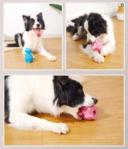 Juguete de Goma Natural Multicolor Duradero para Perros, Juguete Indestructible para Mascotas, Limpieza de Dientes <span class=keywords><strong>Greenies</strong></span>, Venta al por Mayor de Fábrica - Product Image 2