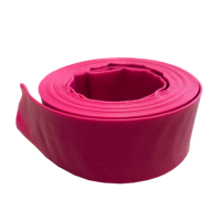 Tuyau plat en PVC de 3 pouces, tuyau de refoulement en gros, tuyau d'irrigation agricole, tuyau plat haute pression pour l'aménagement paysager