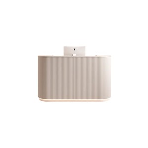 2025 New Best Selling Custom Reception <strong>Desk</strong> Beauty Salon Counter <strong>Small</strong> Reception Table Nail Salon Circular Reception <strong>Desk</strong> - Product Image 5