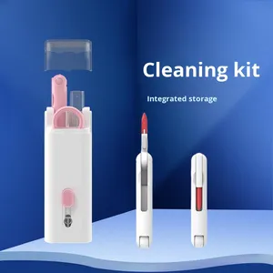 Multifuncional portátil 7 en 1 siete en uno herramienta limpiadora de teclado de ordenador Gadget Brush Kit De Nettoyage Ordinate eliminar el polvo - Product Image 5