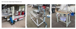 <b>Low</b> Price Easy Operation Semi Automatic Bag <b>Table</b> Napkin Paper Packing Machine - Product Image 3