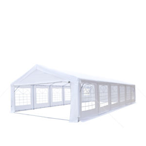 Tente de fête de grande qualité 20x40ft galvanisé coupe-vent PE PVC <span class=keywords><strong>abri</strong></span> pour événements en plein air 100 invités étanche - Product Image 3