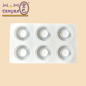 قالب موس سيليكون دائري من التانغبا ، قالب كيك لخبز الحلوى ، قوالب سيليكون مقاومة للحرارة العالية للخبز - Product Image 5