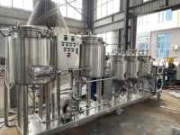 Équipement de saccharification de bière artisanale à prix réduit de vente directe d'usine capacité 50L 500L whisky de noyau de récipient à pression de moteur