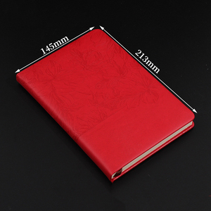 Cubierta de lujo de cuero PU Área grande Logotipo en relieve Cuaderno personalizado Reunión DE OFICINA DE NEGOCIOS <span class=keywords><strong>Libro</strong></span> A5 - Product Image 4