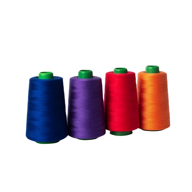 Factory Direct Wholesale Polyester Crochet Sewing Thread Spun Polyester