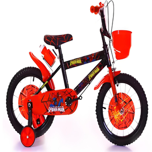 <span class=keywords><strong>Bicicleta</strong></span> Infantil de 12, <span class=keywords><strong>14</strong></span> y 16 Pulgadas con Marco de Acero y Frenos de Disco, Llanta de Acero con Alto Contenido de Carbono para Niños, Diseño de Spider-Man - Product Image 1