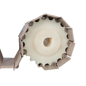 820 एकल हिंग सीधी श्रृंखला 820 कन्वेयर चेन 820 मॉड्यूल बेल्ट 820 मेष बेल्ट - Product Image 2