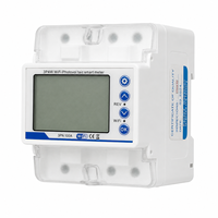 Tuya WiFi Smart Three Phase Circuit Breaker 3P 100A Pelindung Tegangan Sakelar Kontrol Meter Energi Din Rail