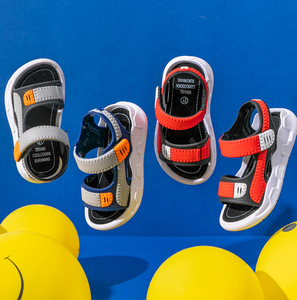 Sandales d'été pour enfants, garçons et filles, sandales de plage, sandales plates pour bébés, sandales de jardin pour enfants, chaussures à talons plats, motifs de dessins animés - Product Image 2