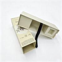 Boîtes d'emballage durables personnalisées, écologiques, en carton recyclé, avec tiroir coulissant, pour flacons de parfum et d'aromathérapie