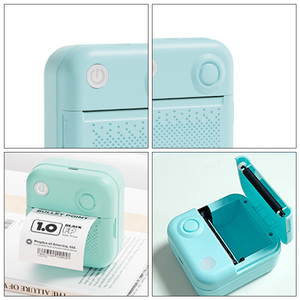 Impresora de Etiquetas de Transferencia 2026, <span class=keywords><strong>Mini</strong></span> Impresora Térmica de Etiquetas Adhesivas de Bolsillo, Portátil, de Color Blanco, para Promoción - Product Image 5