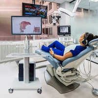 Prix de gros Mobilier d'hôpital Chariot de numérisation orale dentaire médicale en alliage d'aluminium pour poste de travail de clinique