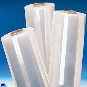 Custom Clear Stretch Wrap Film LLDPE Cast Pallet <b>Wrapping</b> <b>Roll</b> 8-25 Micron 450mm Width <b>Paper</b> Core 2-5kg OEM Supplier - Product Image 3