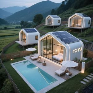 Cápsula Espacial de Lujo, con Cocina y Baño Independientes, <span class=keywords><strong>Vista</strong></span> al Cielo Estrellado, Ideal para Vivir y Hacer Check-in - Product Image 1