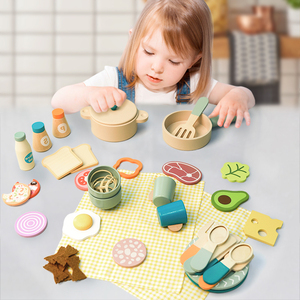 Jouets de <span class=keywords><strong>cuisine</strong></span> pour enfants, jeux de rôle, éducation préscolaire, jouets de <span class=keywords><strong>cuisine</strong></span> pour développer la dextérité manuelle - Product Image 3