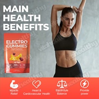 Vitahealthy OEM/ODM Electro Supplément Vegan Electro Gummy pour la musculation Hydratation rapide Électrolyte Gummy Saveur naturelle